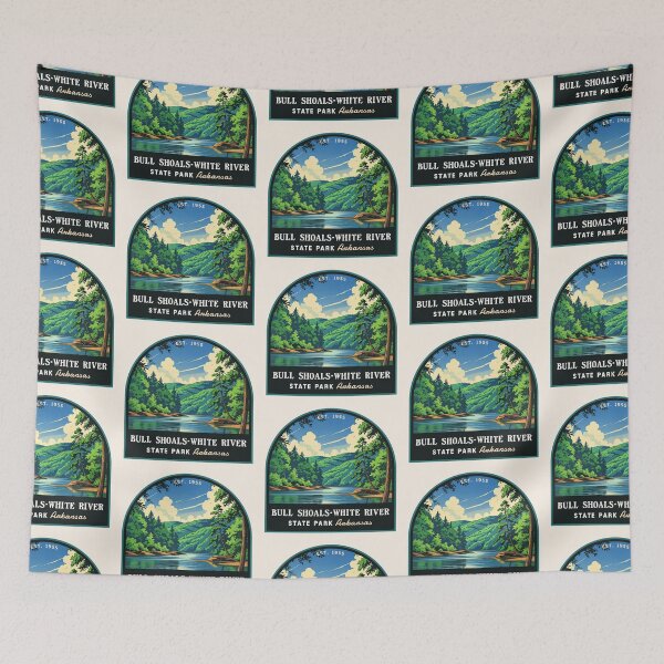 Item preview, Bull Shoals-White River State Park (Arkansas), USA designed and sold by PinkandP.