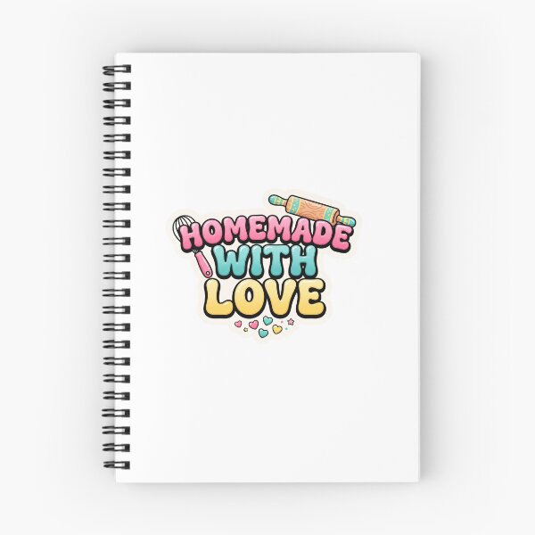 Item preview, Homemade With Love Cute Baking and Pastry Design designed and sold by Mellow Doodle Co..