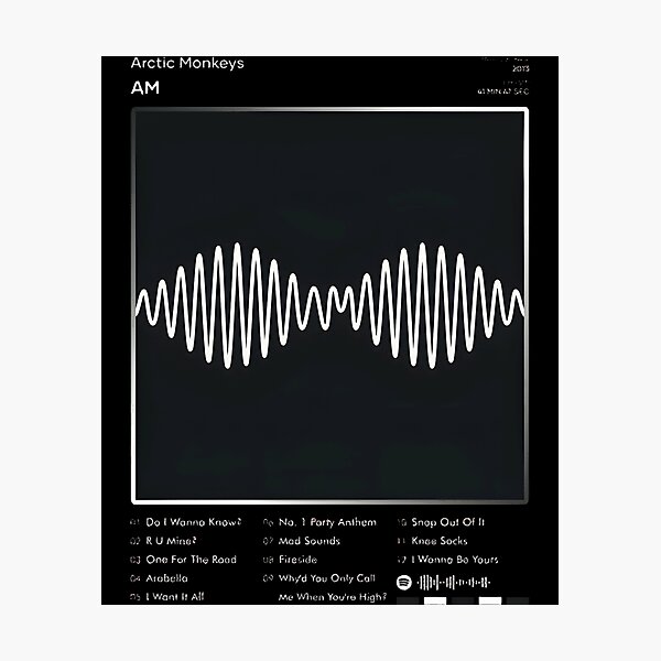 Artikelvorschau, Arctic Monkeys – AM Trackliste Album entworfen und verkauft von denajdcacereu.