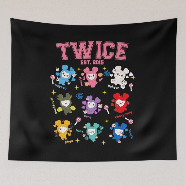 Item preview, TWICE Kpop Cartoon Members Lollipops  designed and sold by KaylaRob311870.