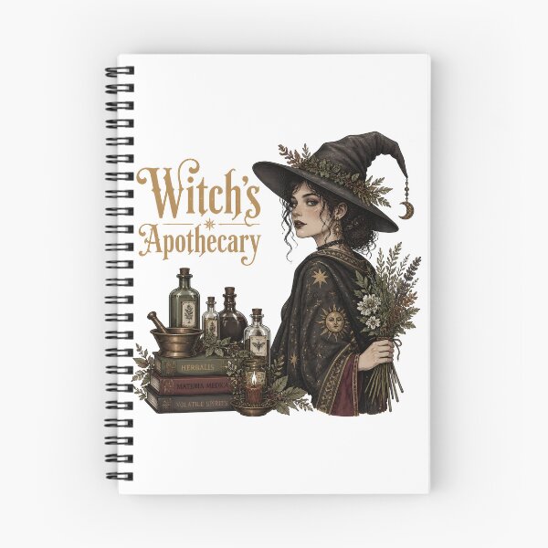 Item preview, Witch's Apothecary Botanical Herbalist Portrait designed and sold by RoyesButler.