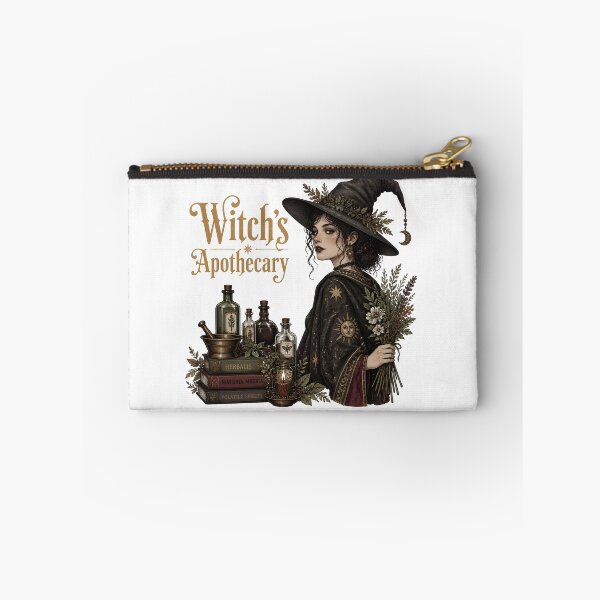 Item preview, Witch's Apothecary Botanical Herbalist Portrait designed and sold by RoyesButler.