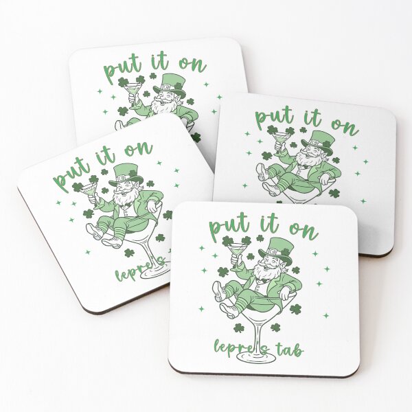 Item preview, St Patrick's Day Leprechaun Martini Cocktail Vintage Illustration St. Patty's Day Baby Vintage Aesthetic Funny  designed and sold by loveconfident.
