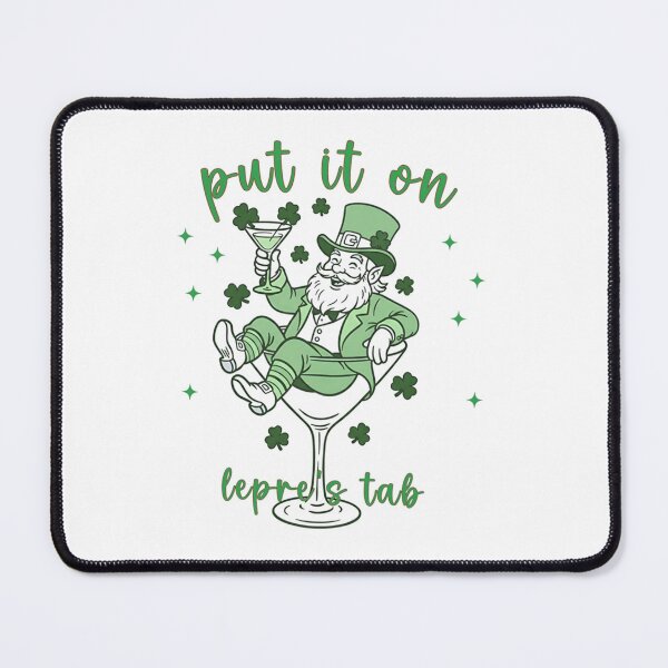 Item preview, St Patrick's Day Leprechaun Martini Cocktail Vintage Illustration St. Patty's Day Baby Vintage Aesthetic Funny  designed and sold by loveconfident.