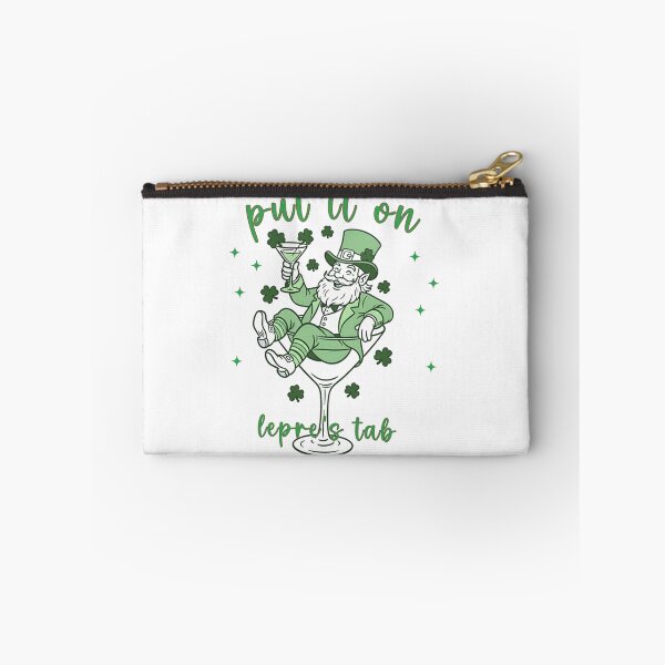 Item preview, St Patrick's Day Leprechaun Martini Cocktail Vintage Illustration St. Patty's Day Baby Vintage Aesthetic Funny  designed and sold by loveconfident.