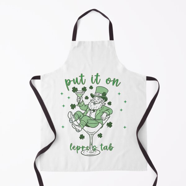 Item preview, St Patrick's Day Leprechaun Martini Cocktail Vintage Illustration St. Patty's Day Baby Vintage Aesthetic Funny  designed and sold by loveconfident.