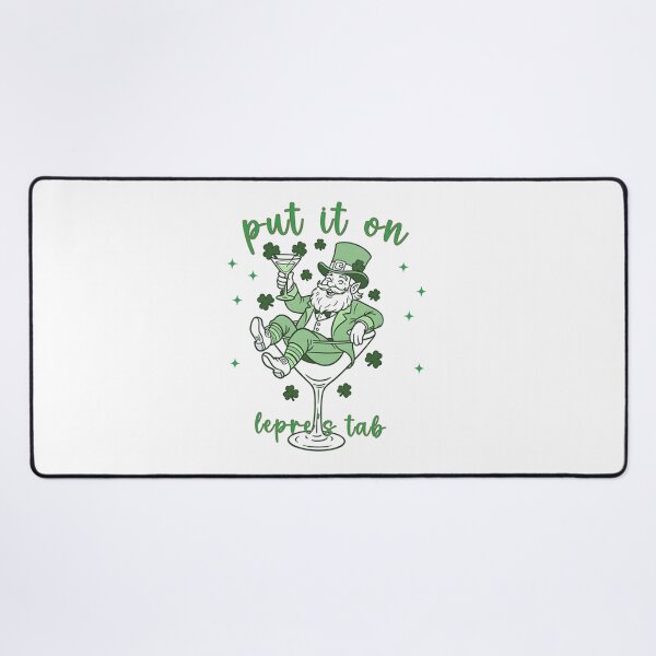 Item preview, St Patrick's Day Leprechaun Martini Cocktail Vintage Illustration St. Patty's Day Baby Vintage Aesthetic Funny designed and sold by loveconfident.