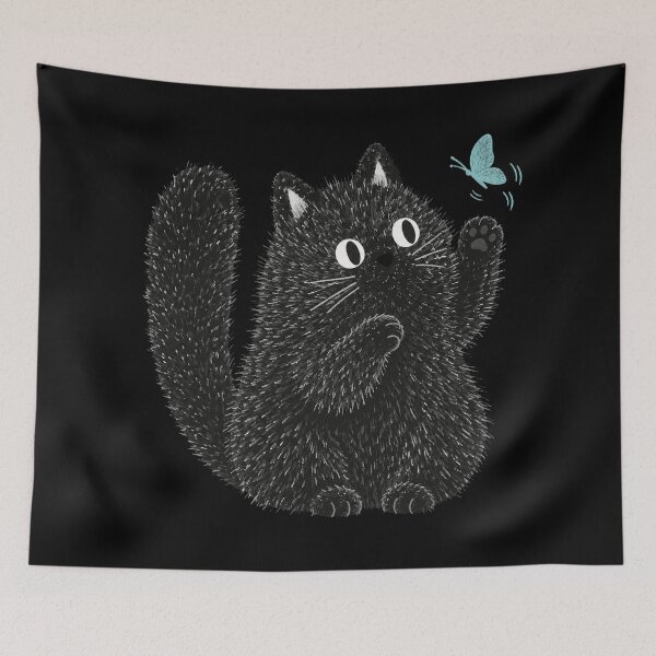 Item preview, Black Cat Cute designed and sold by Charles-Garrett.