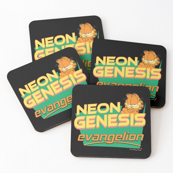 Item preview, Garfield Meets Neon Genesis Evangelion Humorous Cartoon Cat designed and sold by DoraUllrichfgh.