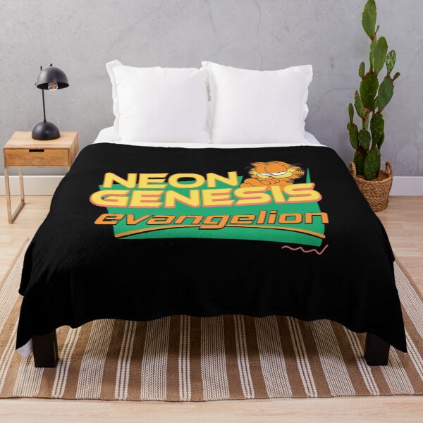 Item preview, Garfield Meets Neon Genesis Evangelion Humorous Cartoon Cat designed and sold by DoraUllrichfgh.