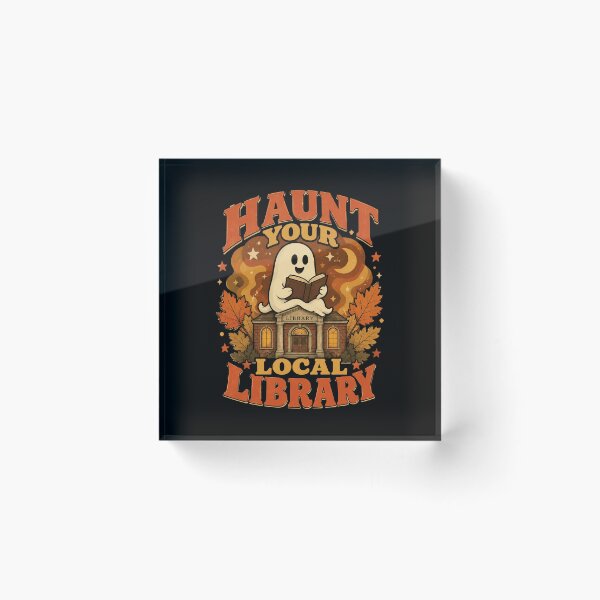 Item preview, Haunt Your Library designed and sold by ChanelHowell.