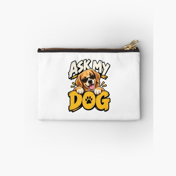 Item preview, Ask My Dog Funny Dog T-Shirt | Dog Lover Shirt | Dog Owner Gift designed and sold by VIBECANVASSHOP .