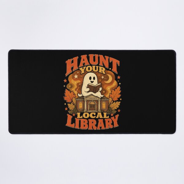 Item preview, Haunt Your Library designed and sold by ChanelHowell.