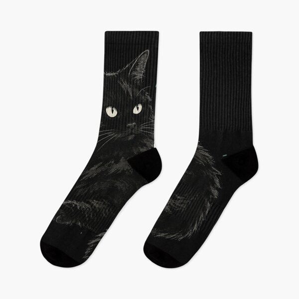 Item preview, Black Cat Fluffy designed and sold by Charles-Garrett.