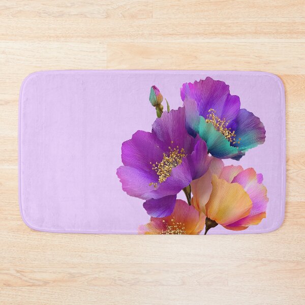 Item preview, Vibrant Ethereal Colorful Floral Bouquet Illustration designed and sold by colorful-white.