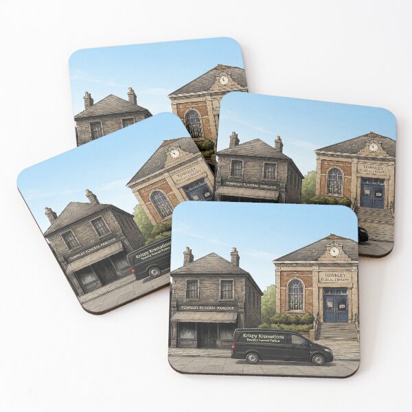 Item preview, Epilogue Agog Scene: Townley Crematorium, Funeral Parlour & Library Street View designed and sold by axp7884.