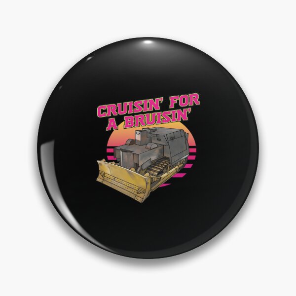 Item preview, Cruisin For A Bruisin' Retro Bulldozer Sunset designed and sold by DoraUllrichfgh.