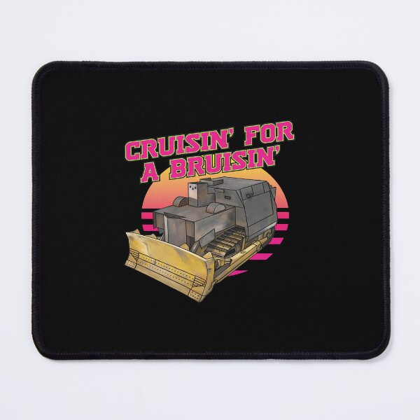 Item preview, Cruisin For A Bruisin' Retro Bulldozer Sunset designed and sold by DoraUllrichfgh.