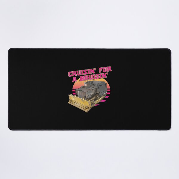 Item preview, Cruisin For A Bruisin' Retro Bulldozer Sunset designed and sold by DoraUllrichfgh.