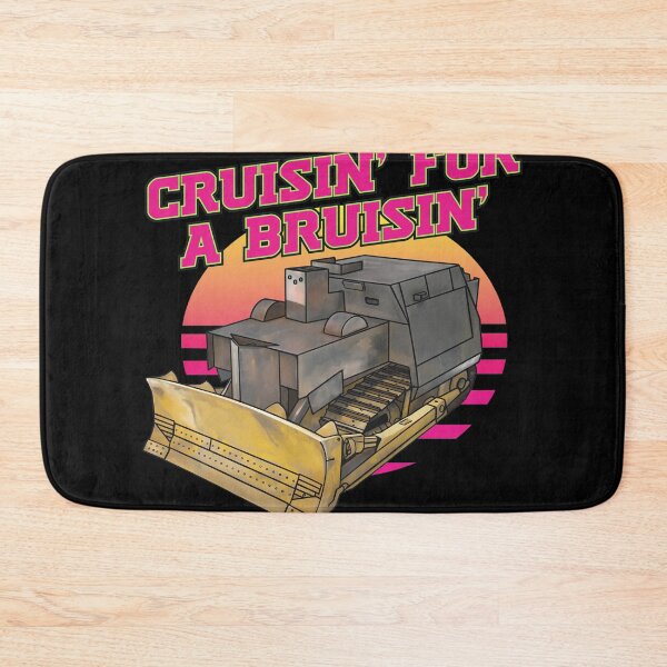 Item preview, Cruisin For A Bruisin' Retro Bulldozer Sunset designed and sold by DoraUllrichfgh.
