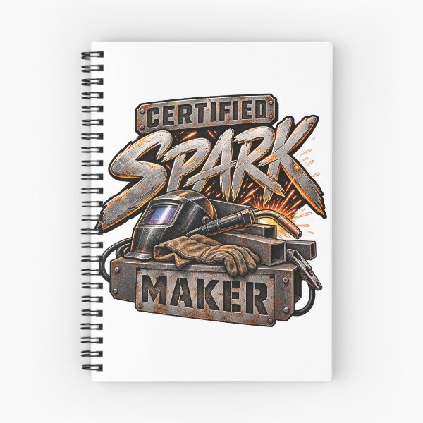 Item preview, Certified Spark Maker Funny Welder Design designed and sold by ABprintstudio.