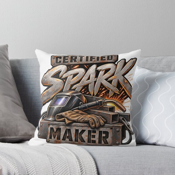 Item preview, Certified Spark Maker Funny Welder Design designed and sold by ABprintstudio.