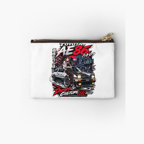 Item preview, Toyota AE86 Trueno JDM Drift Culture Initial D Car, Anime Style designed and sold by graphic-genie.