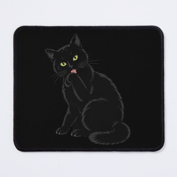 Item preview, Black Cat Fluffy designed and sold by Charles-Garrett.