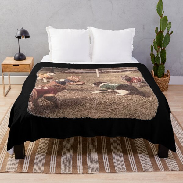 Item preview, Retro Football Cats Funny Cat Meme Game Day designed and sold by KelsterRandom.