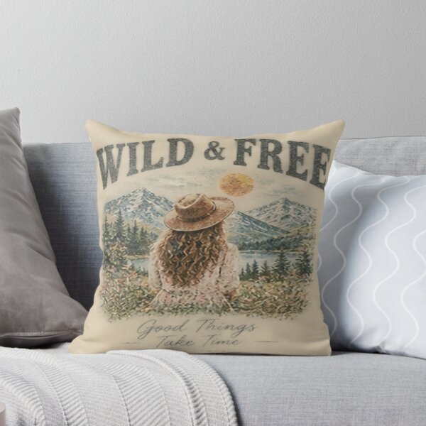 Item preview, Wild and Free Mountain Sunset Art designed and sold by FABIOLA1970.