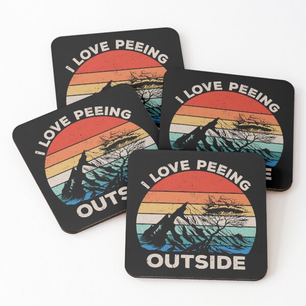 Item preview, I Love Peeing Outside - Funny Hiking Camp Outdoors Gift designed and sold by definoyurie.