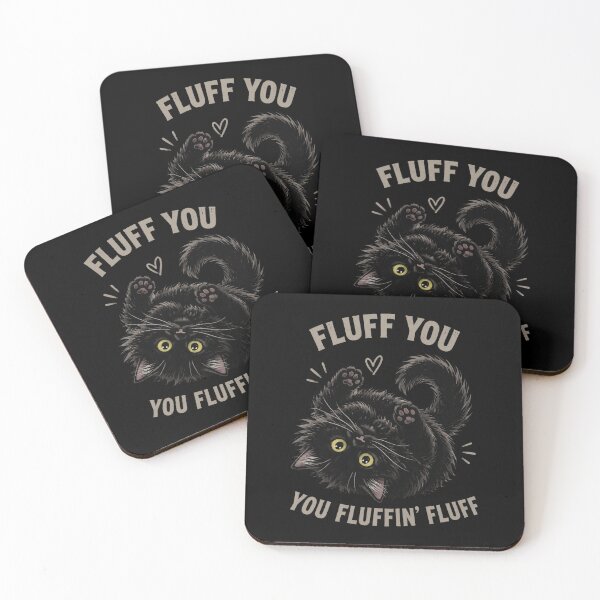Item preview, Fluff You Fluffy Cat designed and sold by Charles-Garrett.
