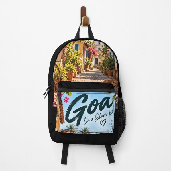 Item preview, Goa On a Slower Ride — Slower Days Happier People designed and sold by Goanheartprints.