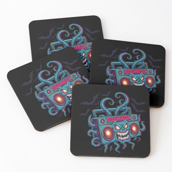 Item preview, Monster Boombox with Tentacles and Bats designed and sold by DoraUllrichfgh.