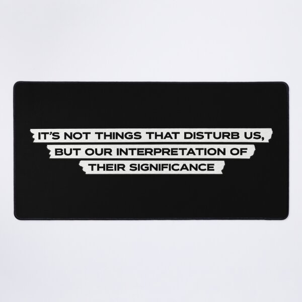 Item preview, Stoic Wisdom on Perception and Meaning designed and sold by MadcapPrints.
