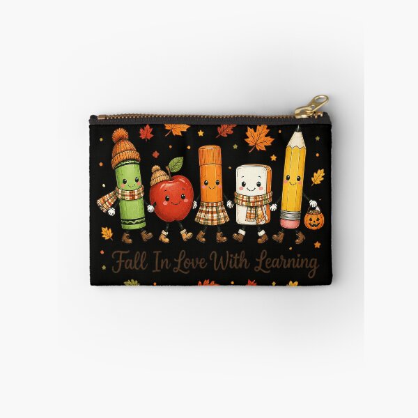 Item preview, Fall In Love With Learning Cute Teacher Autumn School Supplies designed and sold by Zizo-DR44.