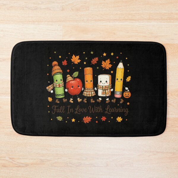 Item preview, Fall In Love With Learning Cute Teacher Autumn School Supplies designed and sold by Zizo-DR44.