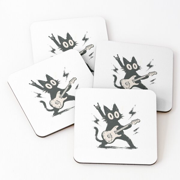 Item preview, Rock Cat Heavy Metal designed and sold by Aniverlia.