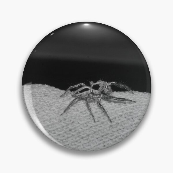 Item preview, B&W - Jumping Spider_05 designed and sold by ROSE ANN BANILAR.
