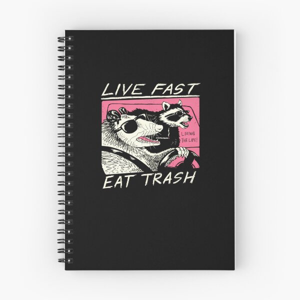 Item preview, Live Fast Eat Trash  designed and sold by mo28ee.