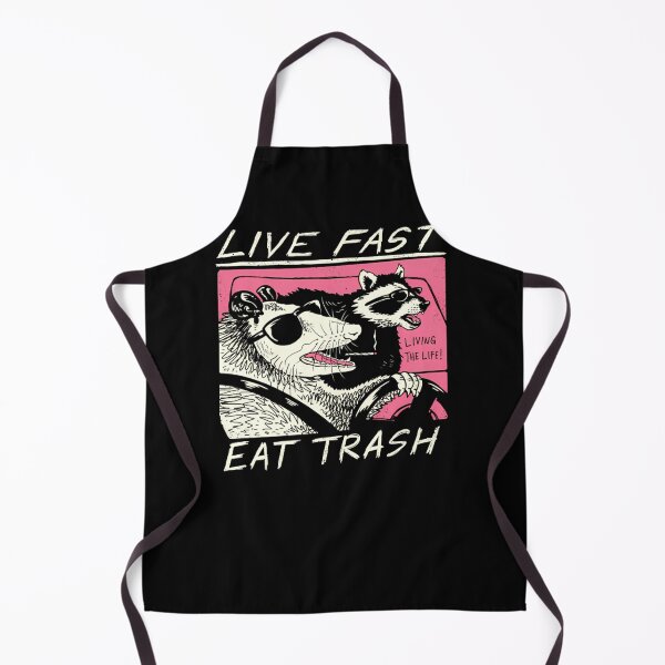 Item preview, Live Fast Eat Trash  designed and sold by mo28ee.