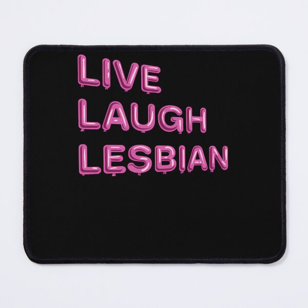 Item preview, Live Laugh Lesbian In Pink Balloons designed and sold by hg49bn.