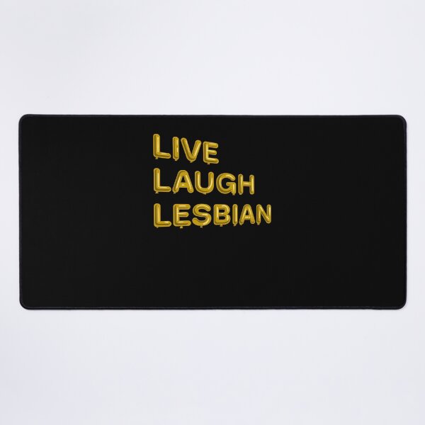 Item preview, Live Laugh Lesbian In Yellow Balloons designed and sold by zhanggosa.
