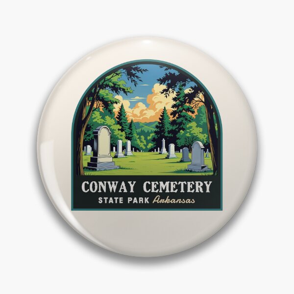 Item preview, Conway Cemetery State Park (Arkansas), USA designed and sold by PinkandP.