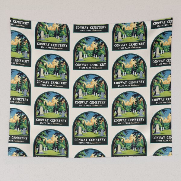 Item preview, Conway Cemetery State Park (Arkansas), USA designed and sold by PinkandP.