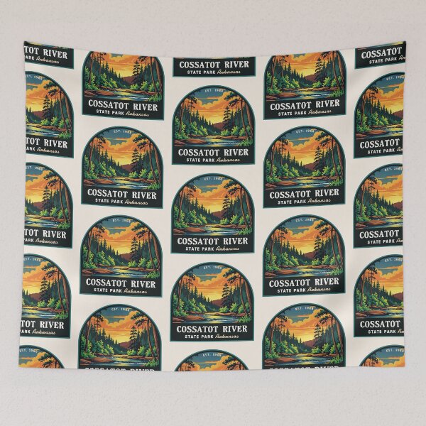 Item preview, Cossatot River State Park (Arkansas), USA designed and sold by PinkandP.