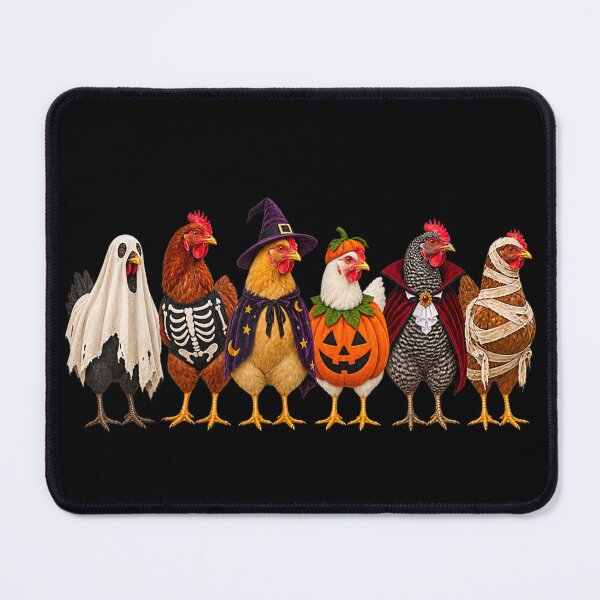 Item preview, Funny Chicken Halloween Costumes Ghost Pumpkin Skeleton designed and sold by SuziLope.