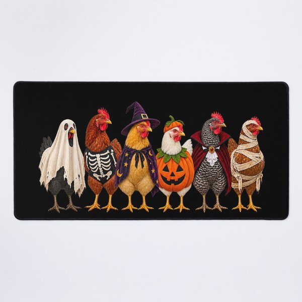 Item preview, Funny Chicken Halloween Costumes Ghost Pumpkin Skeleton designed and sold by SuziLope.