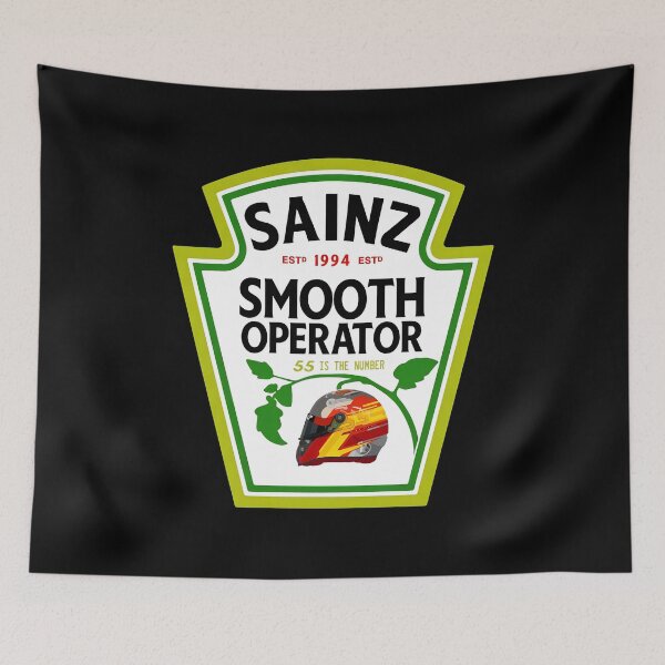 Artikelvorschau, SAINZ Smooths Operators Ketchup F1 Parodie entworfen und verkauft von SketchyCrew.