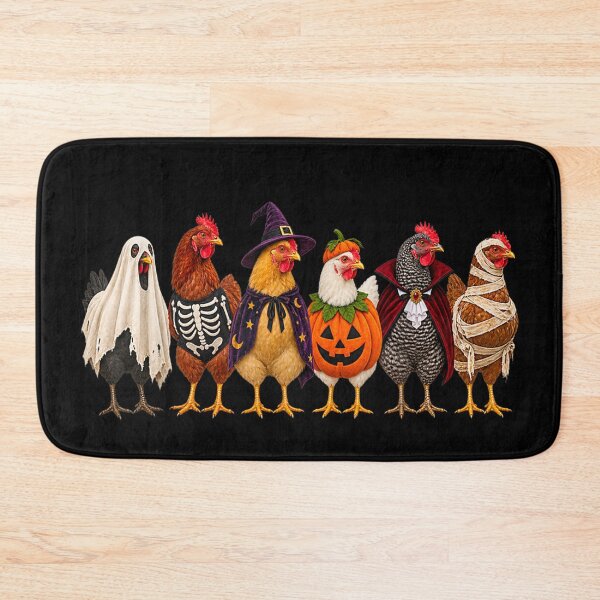 Item preview, Funny Chicken Halloween Costumes Ghost Pumpkin Skeleton designed and sold by SuziLope.